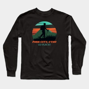 Park City, Utah Hiking Long Sleeve T-Shirt